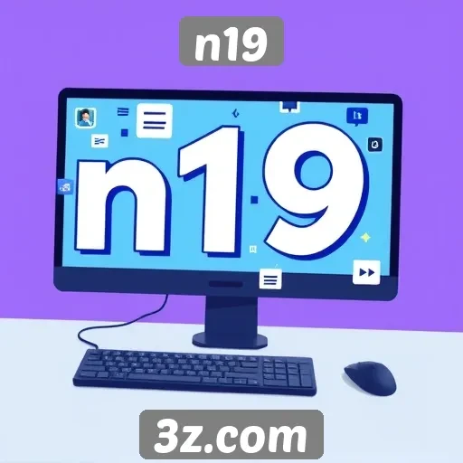 Análise das principais funcionalidades do site n19